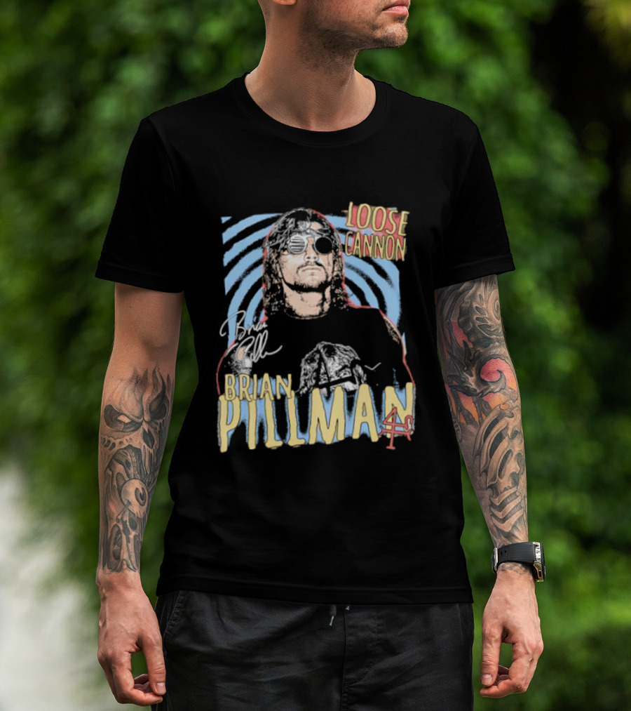 Brian Pillman Loose Cannon 4 Ever T-Shirt