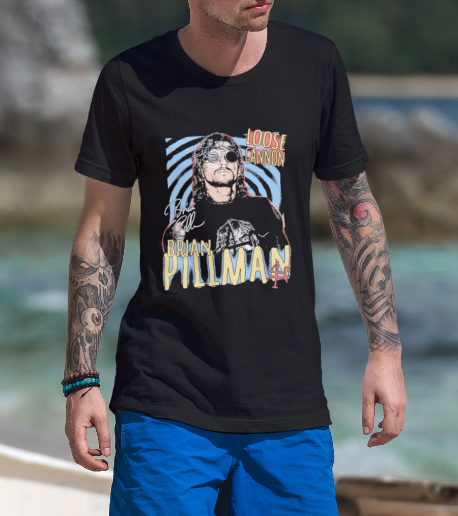 Brian Pillman Loose Cannon 4 Ever T-Shirt