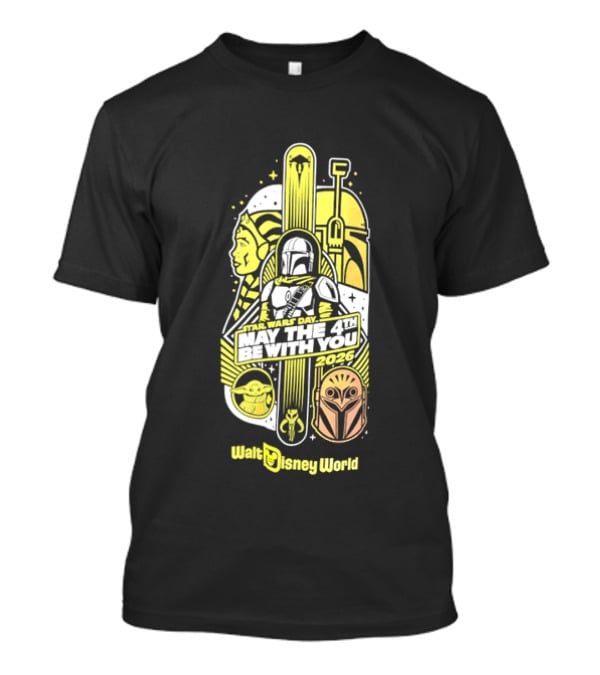 Mandalorian Grogu Star Wars Day 2026 Walt Disney World Adventure T-Shirt