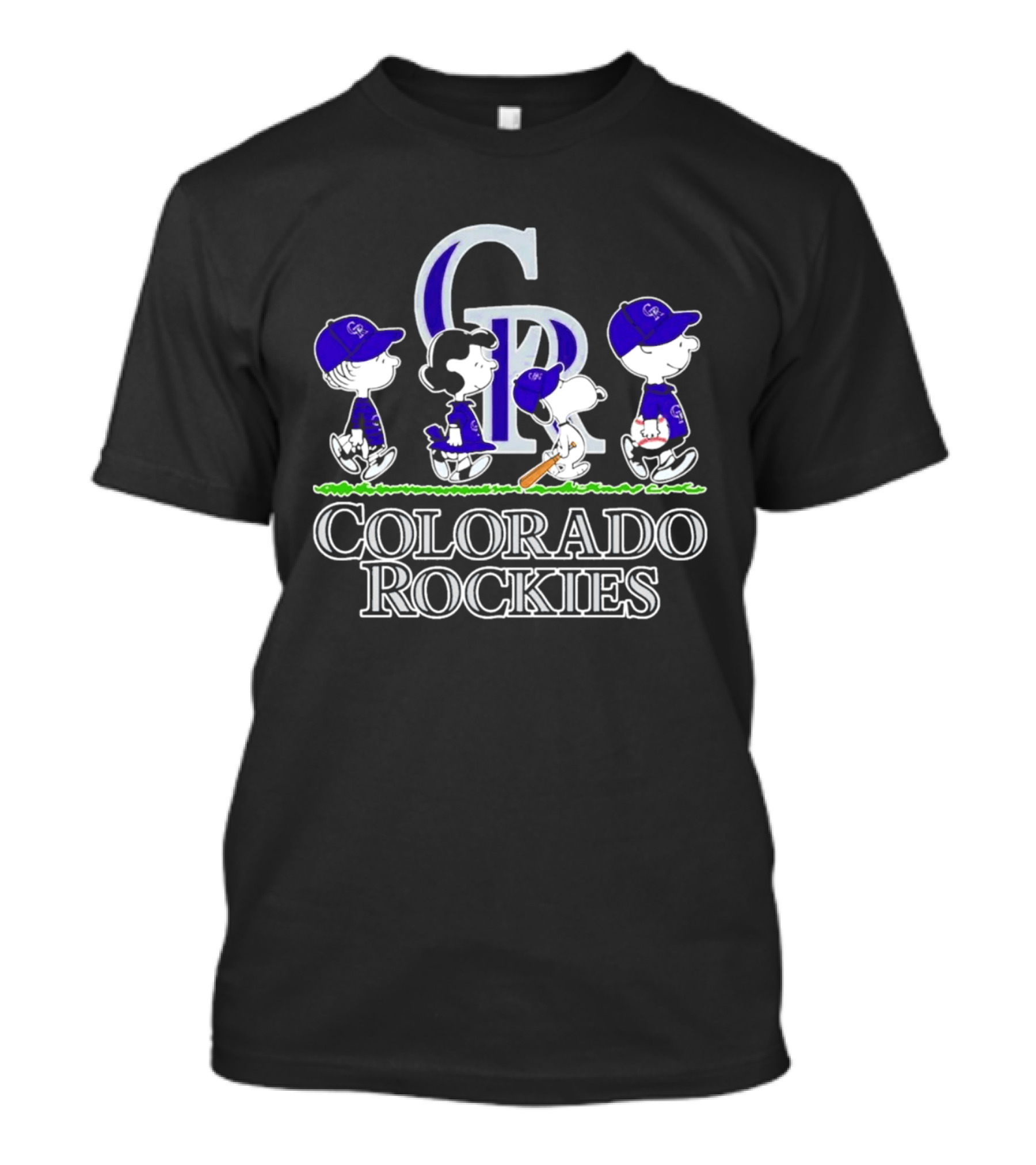 Colorado Rockies Peanuts Abbey Road 2026 T-Shirt