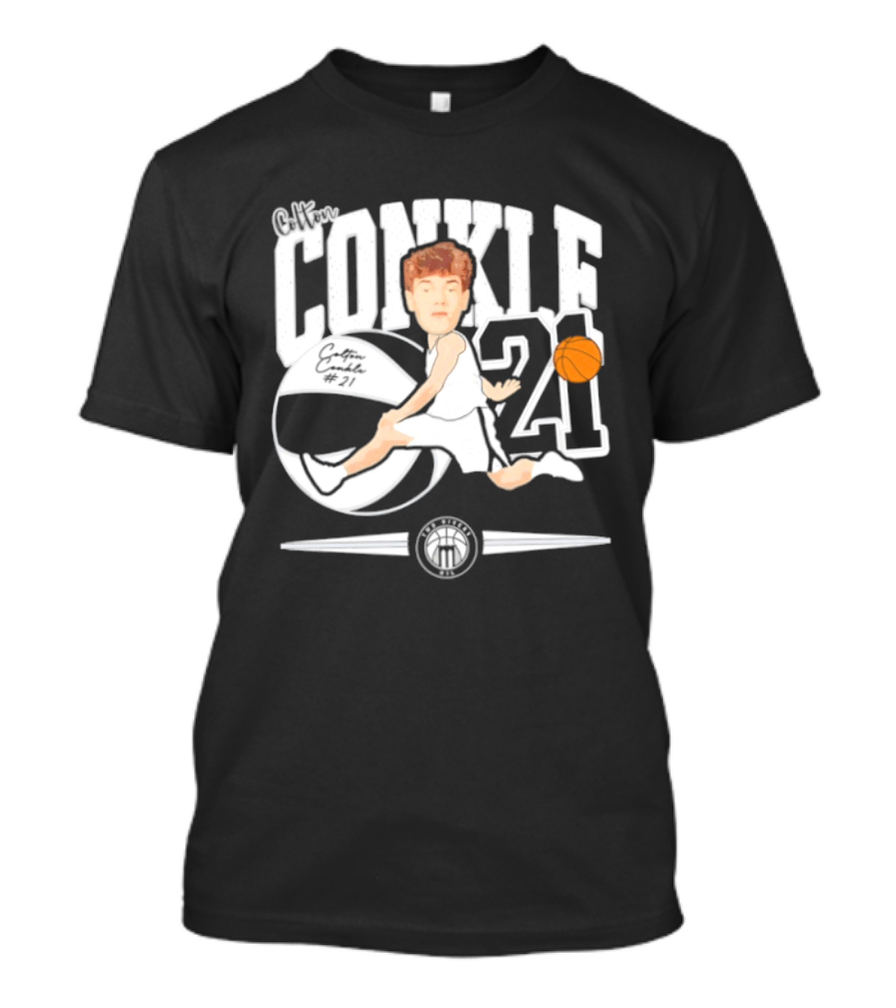 Colton Conkle 21 Basketball 2025 Marietta College T-Shirt