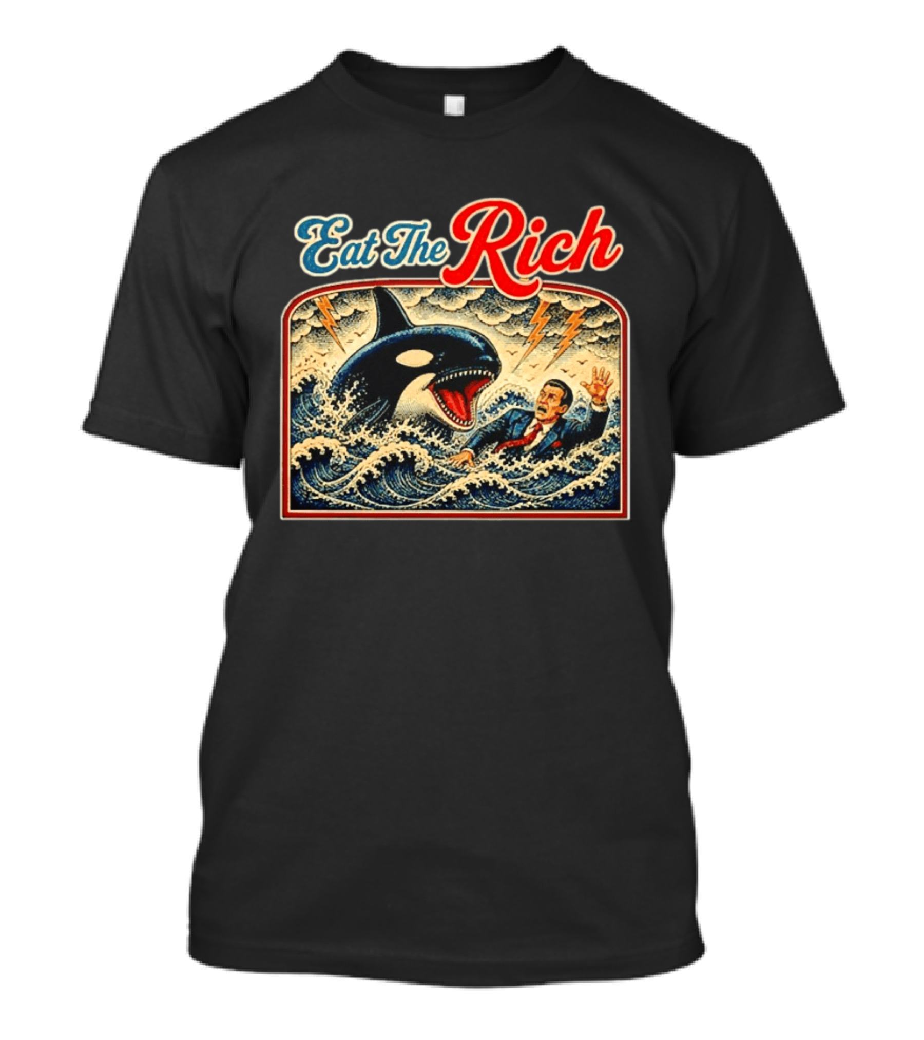Eat The Rich Orca Billionaire T-Shirt