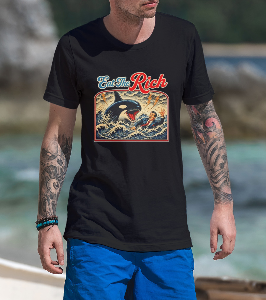 Eat The Rich Orca Billionaire T-Shirt