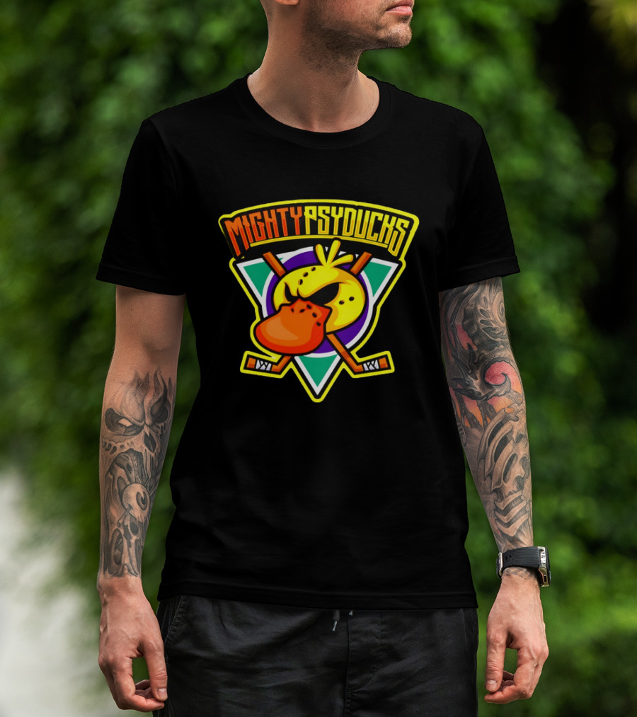 Mighty Psyducks Pokémon Hockey NHL 2026 T-Shirt