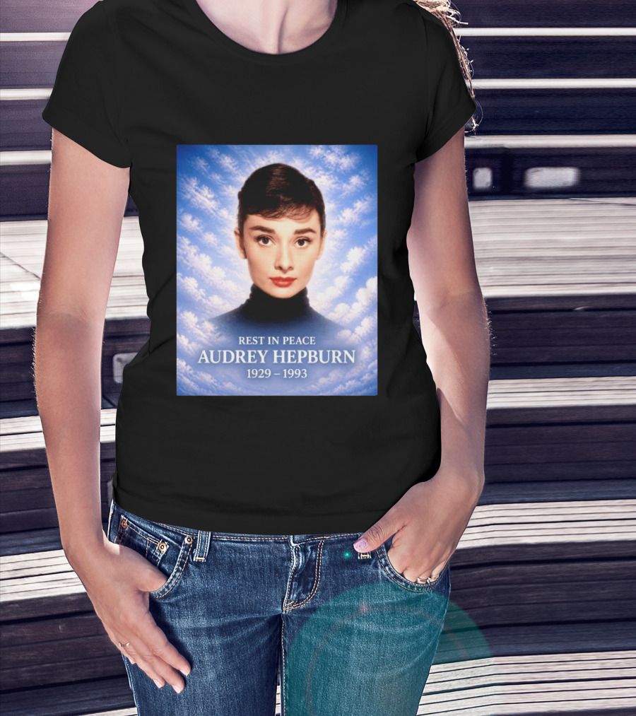 Rest In Peace Audrey Hepburn 1929 1993 T-Shirt