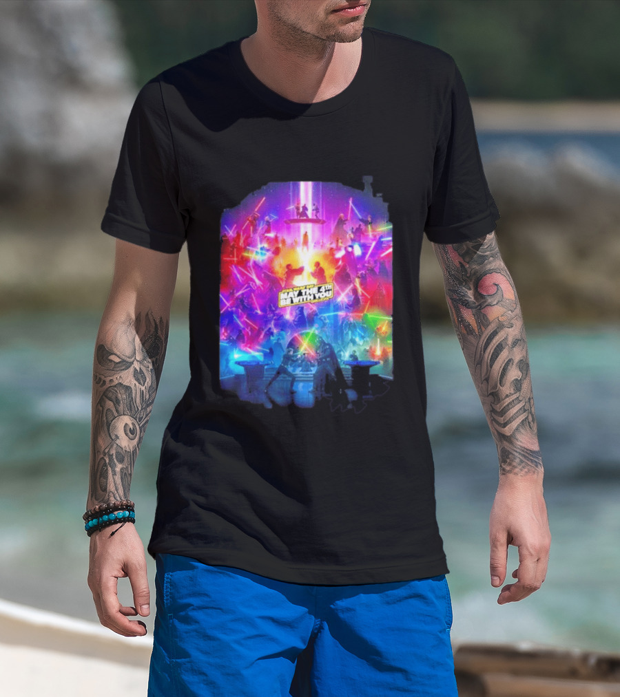 Star Wars May The 4th Be With You 2026 All Duels In The Saga T-Shirt
