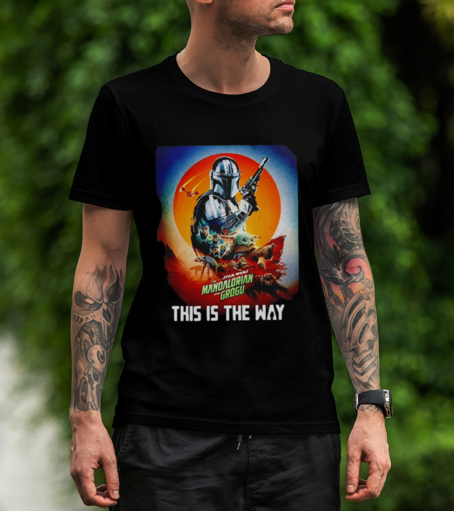 Star Wars Mandalorian Grogu This Is The Way T-Shirt