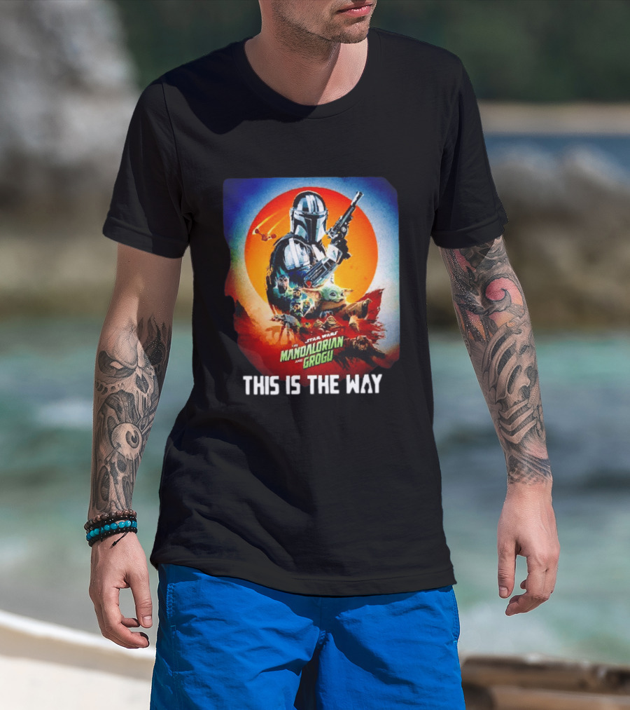 Star Wars Mandalorian Grogu This Is The Way T-Shirt