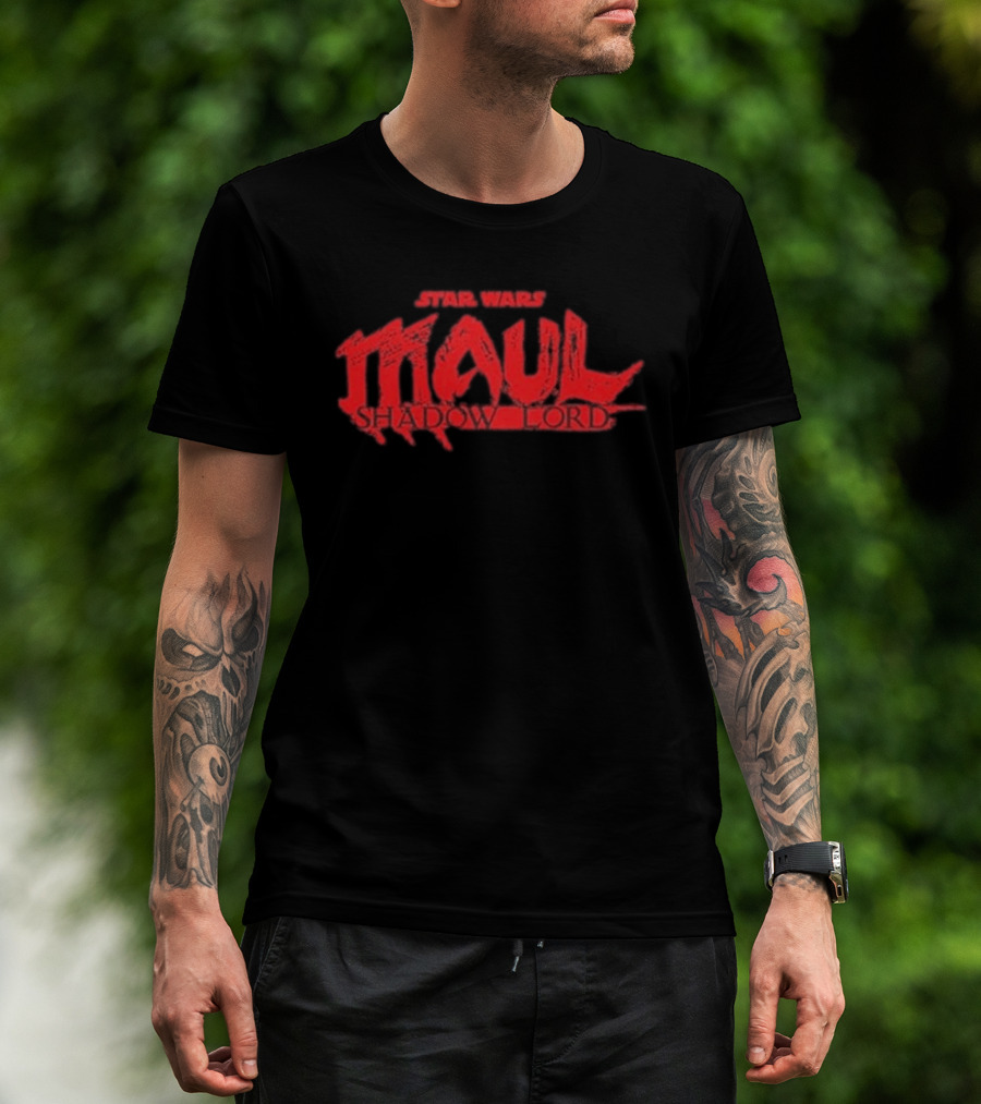 Star Wars Maul Shadow Lord Sith Master T-Shirt