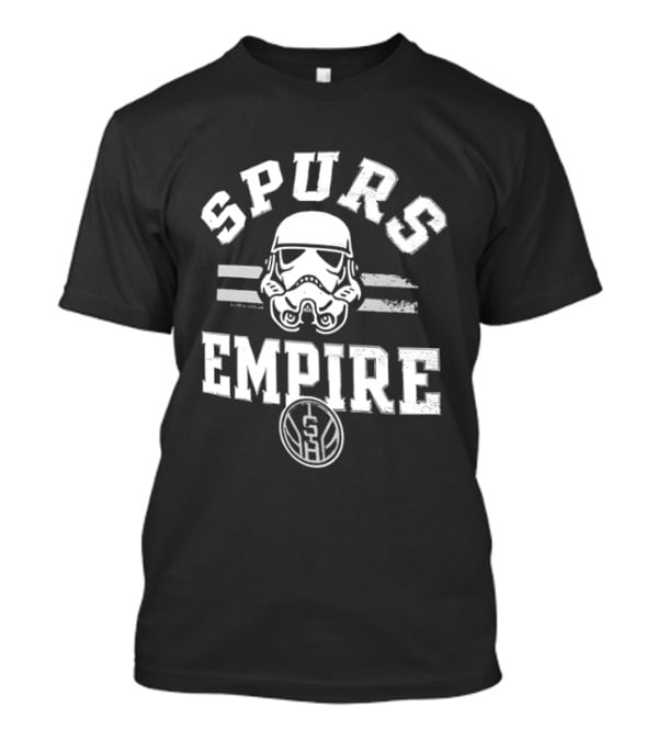 San Antonio Spurs Star Wars Stormtrooper Empire Basketball T-Shirt