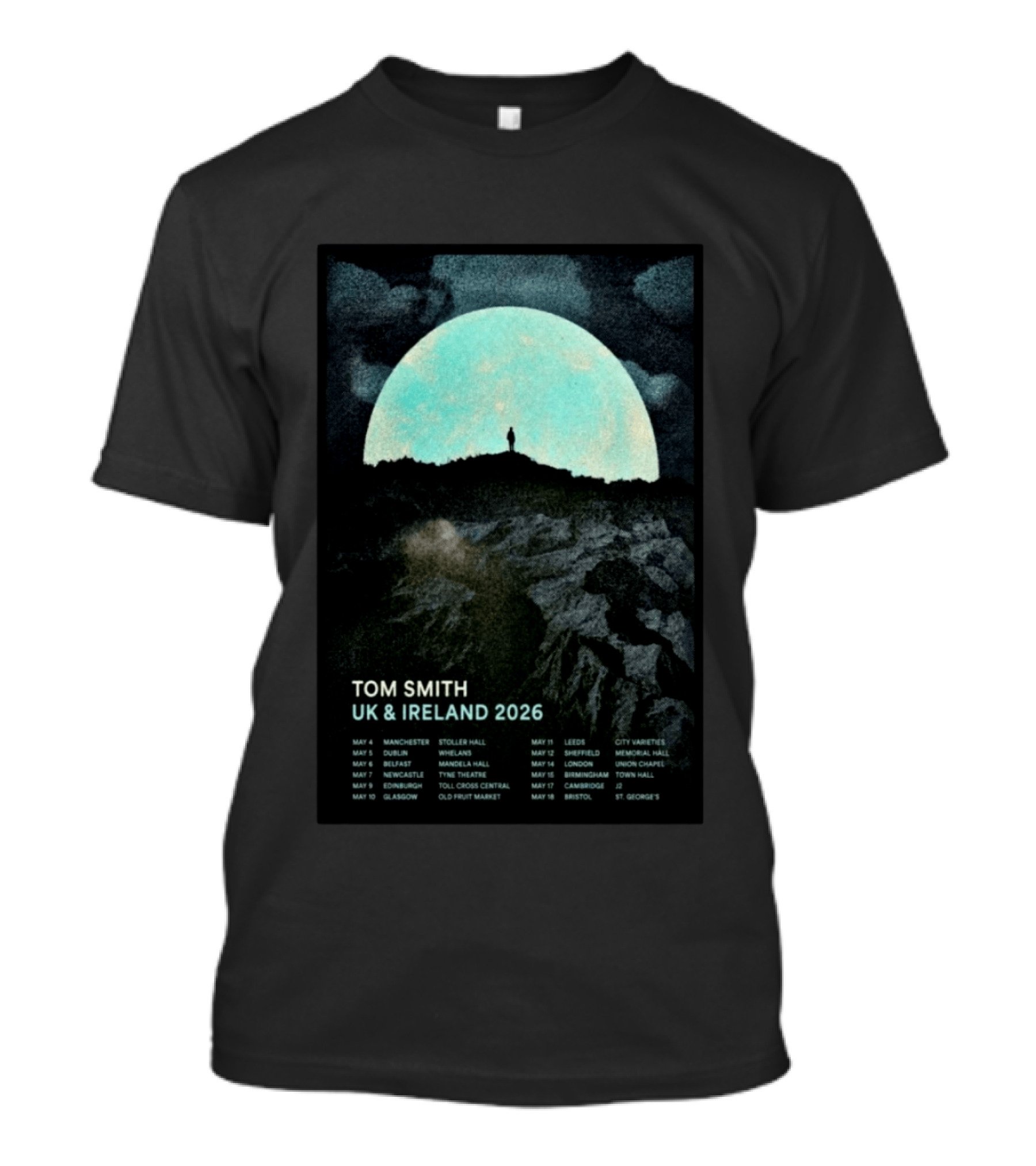 Tom Smith May 05 2026 Dublin Whelan's UK Ireland Tour T-Shirt