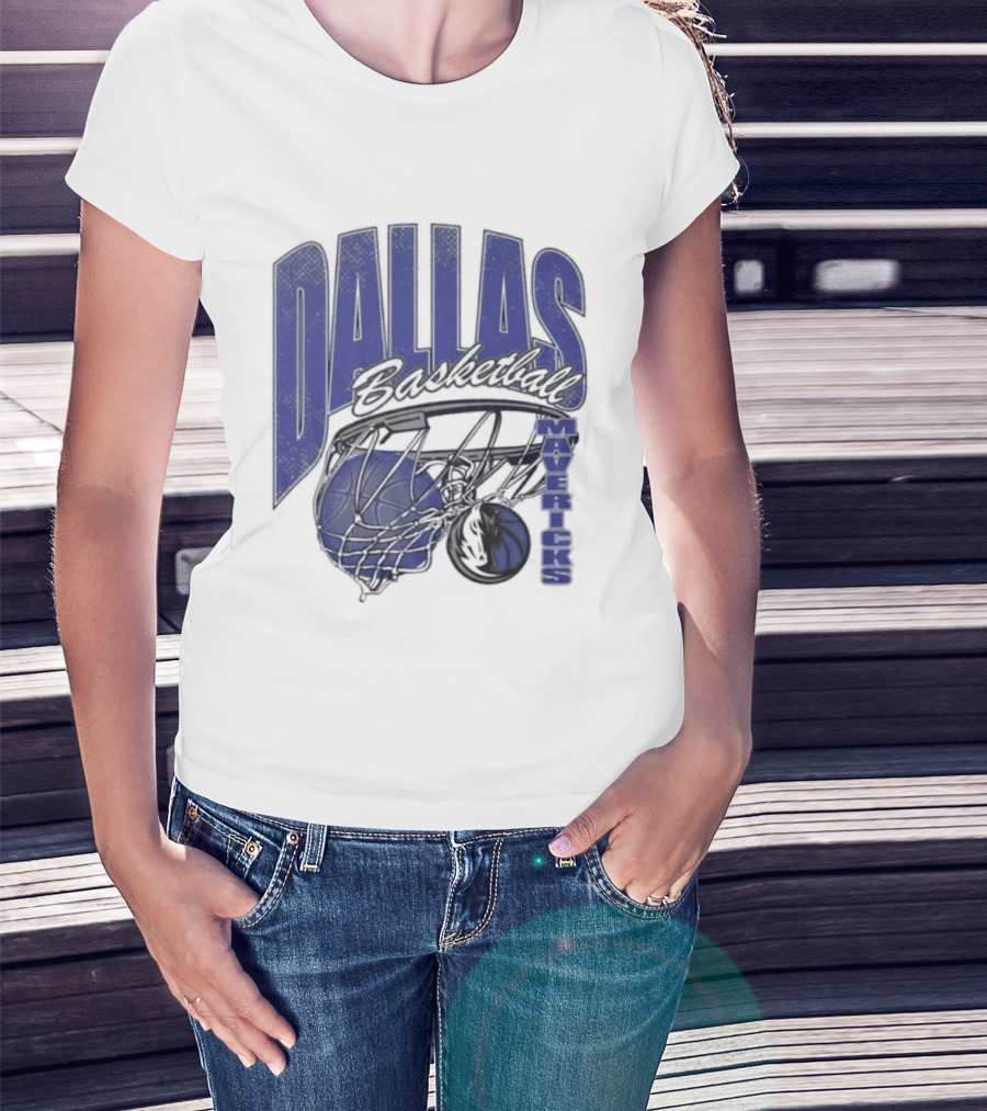 2026 Dallas Mavericks Basketball Swish T-Shirt