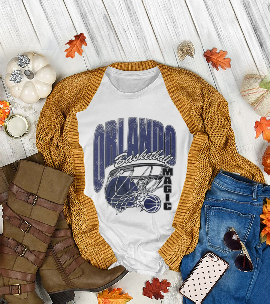 2026 Orlando Magic Basketball Script Swish T-Shirt