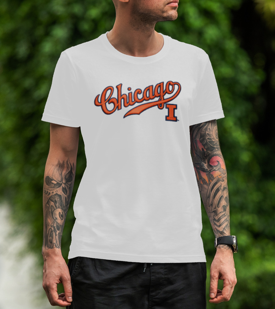 Chicago Cubs UIUC Hat Giveaway 2026 Chicago I T-Shirt