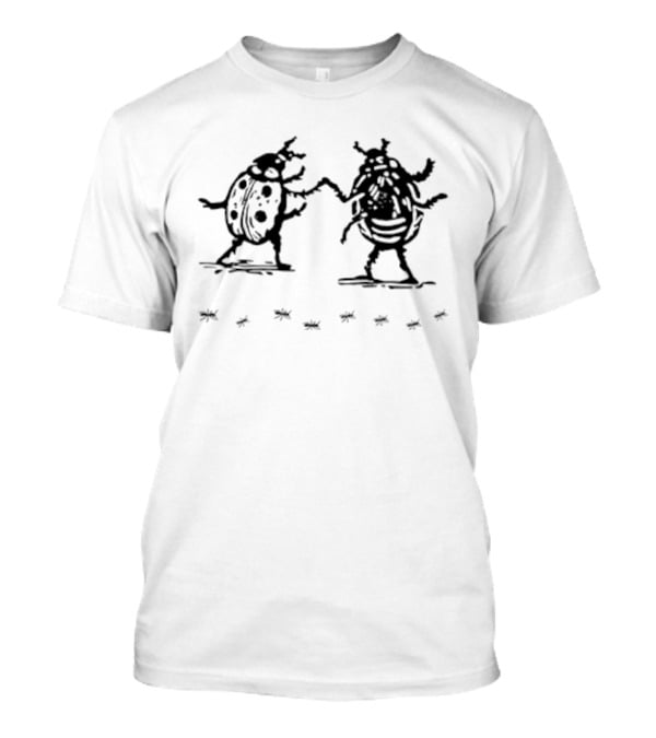 Dancing Lady Bugs The Last Of The Bugs Noah Kahan T-Shirt