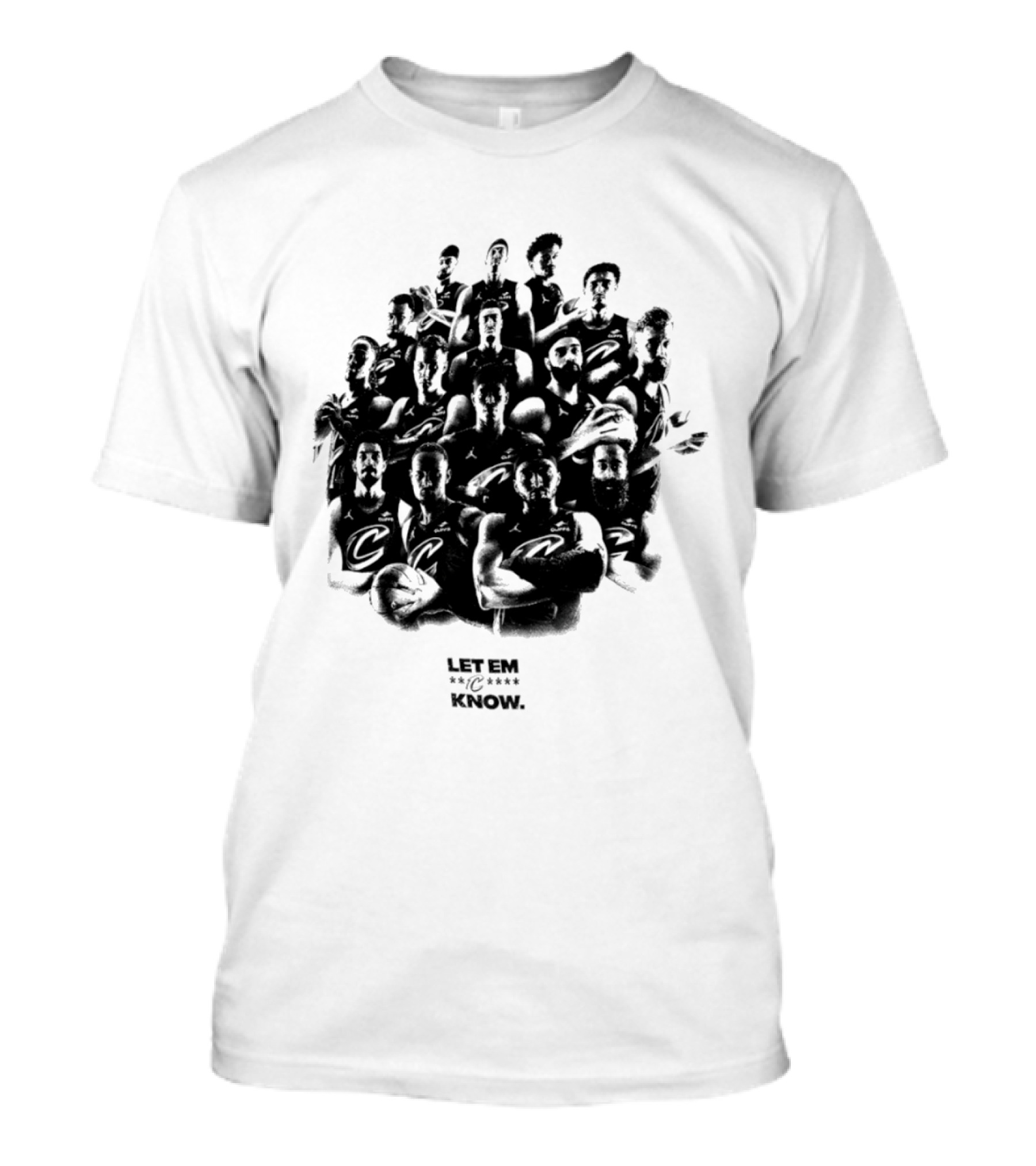 Donovan Mitchell Evan Mobley Cleveland Cavaliers Let Em Know T-Shirt
