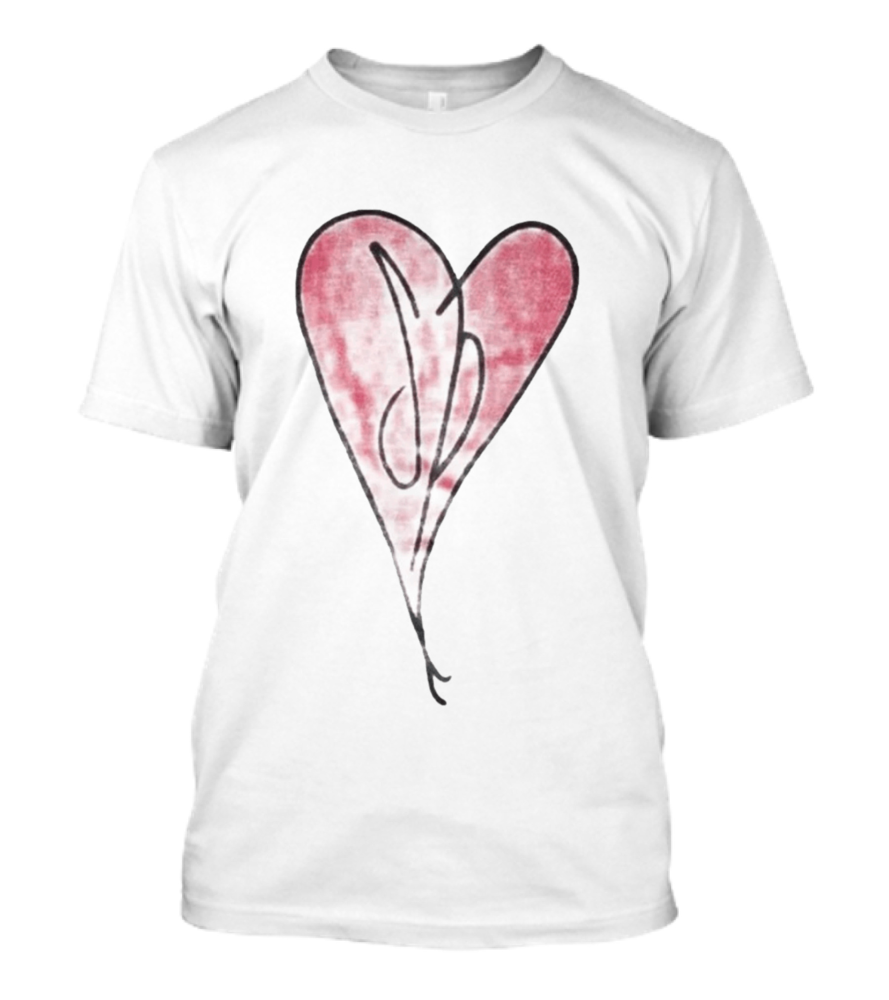 Jaden Mcdaniels JB Heart T-Shirt