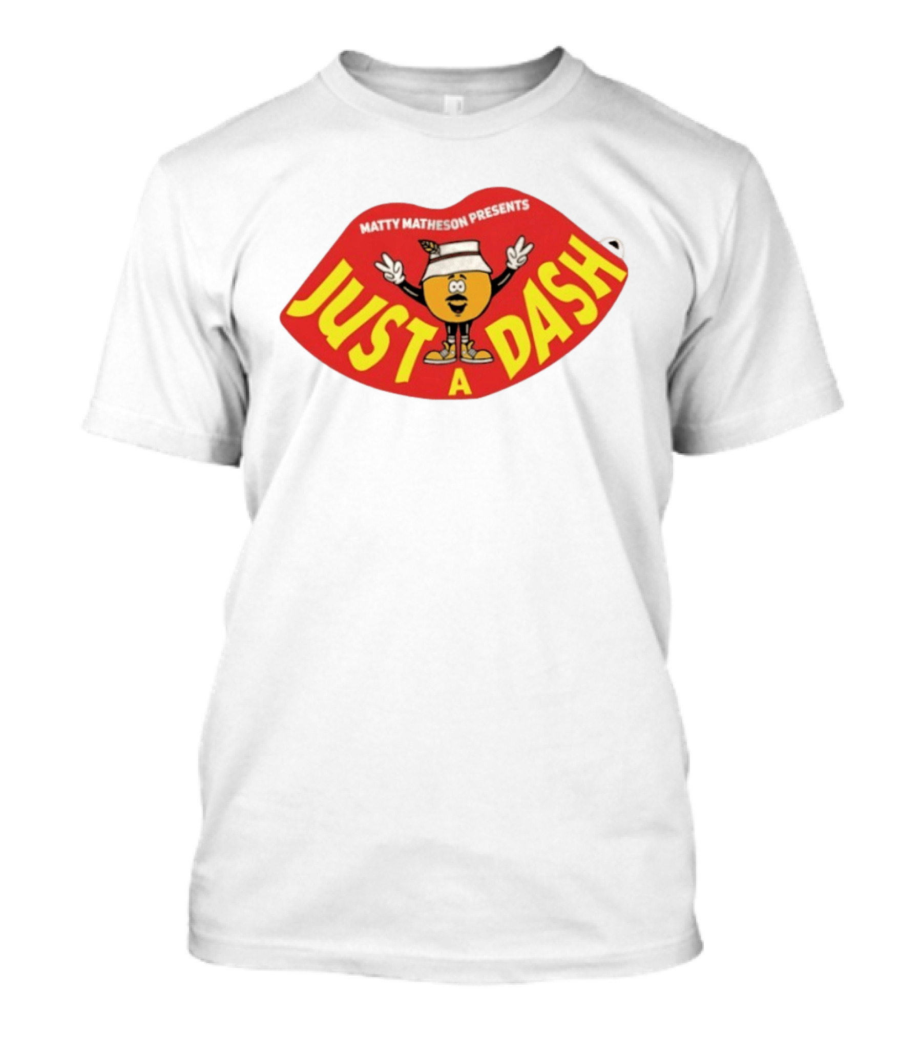 Matty Matheson Presents Just A Dash Lips With Cartoon T-Shirt