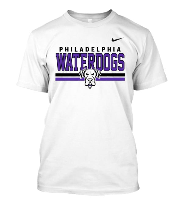 Philadelphia Waterdogs Nike Dri FIT Stripe Sportswear Collection T-Shirt