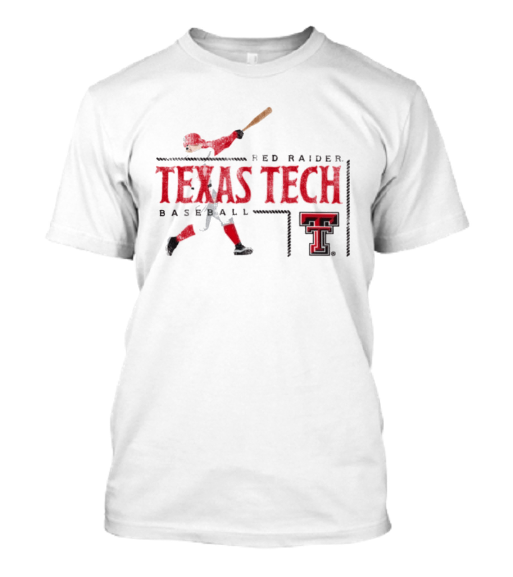Texas Tech Red Raider Baseball Batter Up TTU T-Shirt