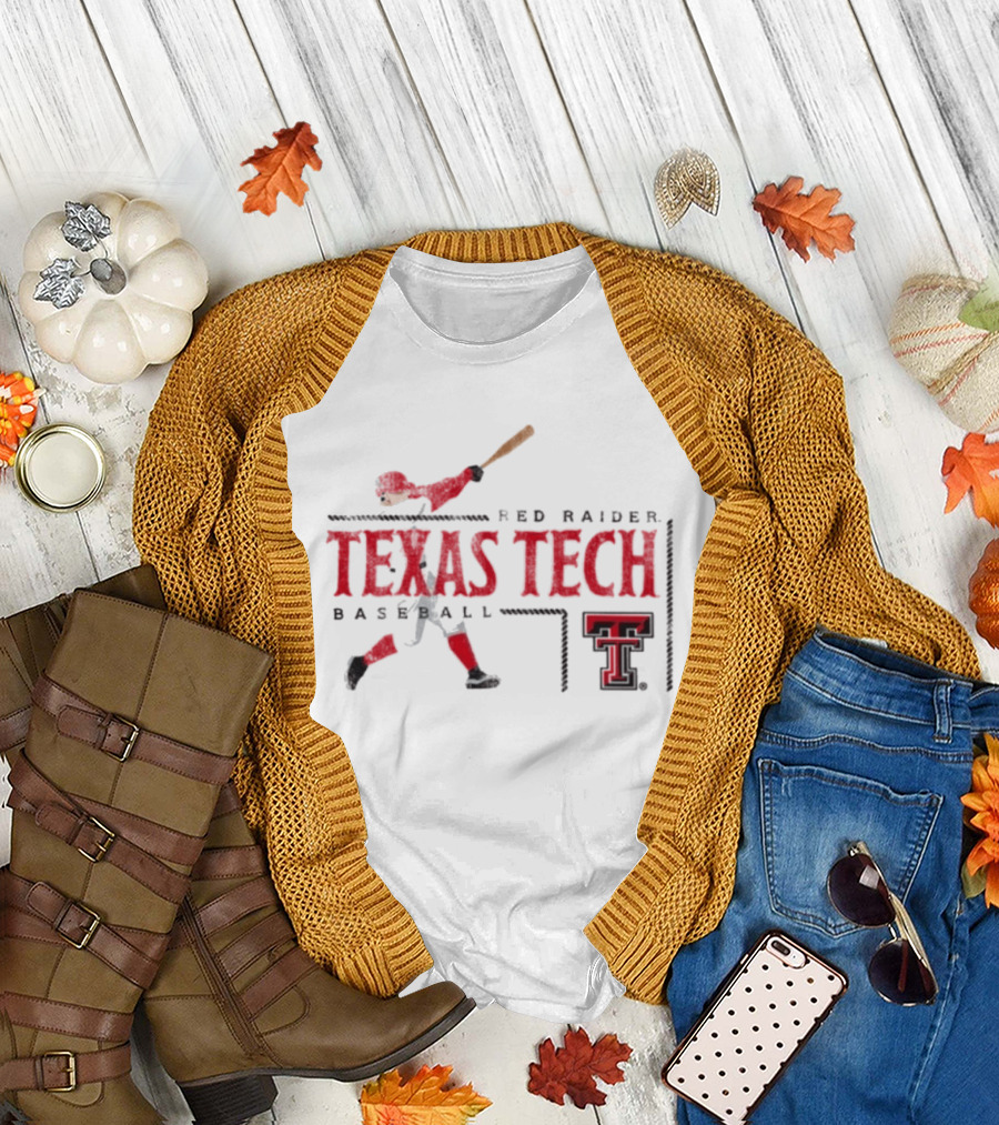 Texas Tech Red Raider Baseball Batter Up TTU T-Shirt