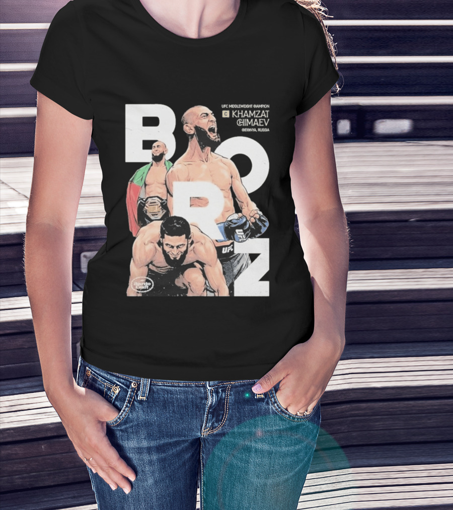 Borz Bardo Craft UFC Khamzat Chimaev T-Shirt