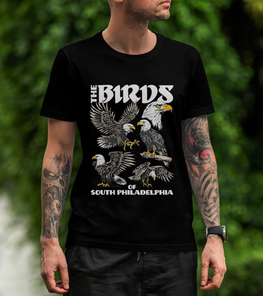 The Birds Of South Philadelphia Eagle Team Spirit T-Shirt