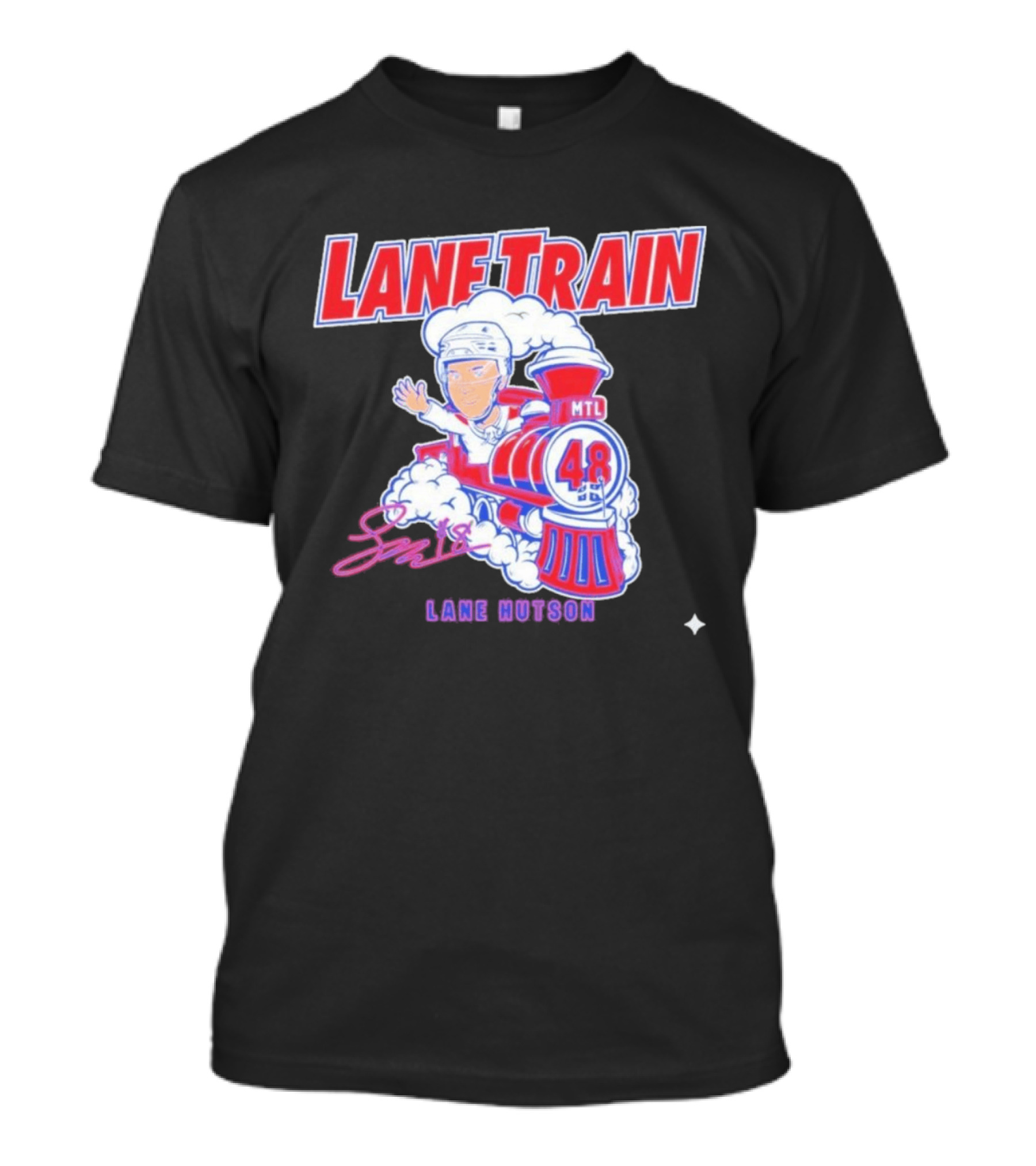 Lane Train MTL 48 Lane Hutson Steam Engine Athlete T-Shirt