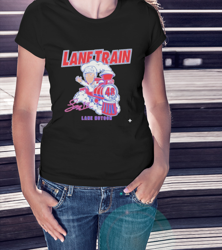 Lane Train MTL 48 Lane Hutson Steam Engine Athlete T-Shirt