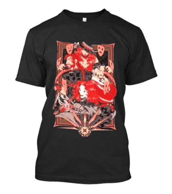 Critical Role Heroes Of Araman Schemers Masked Characters Fantasy T-Shirt