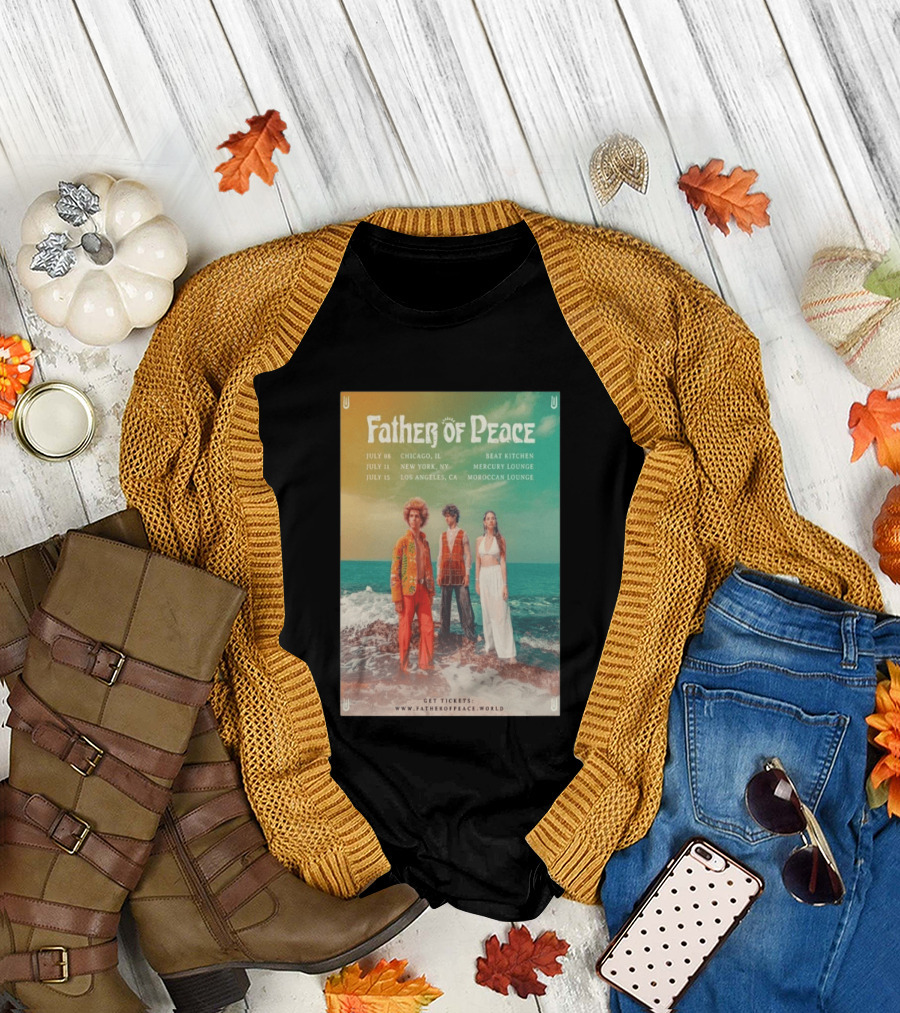 Father Of Peace Fall Tour 2026 Chicago New York Los Angeles T-Shirt