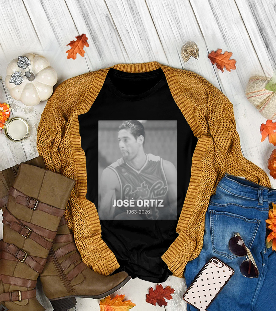José Ortiz Puerto Rico Basketball 1963 2026 T-Shirt