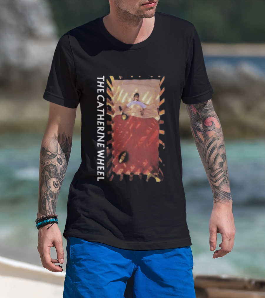 Rpsmerchworldwide The Catherine Wheel Happy Days Album T-Shirt