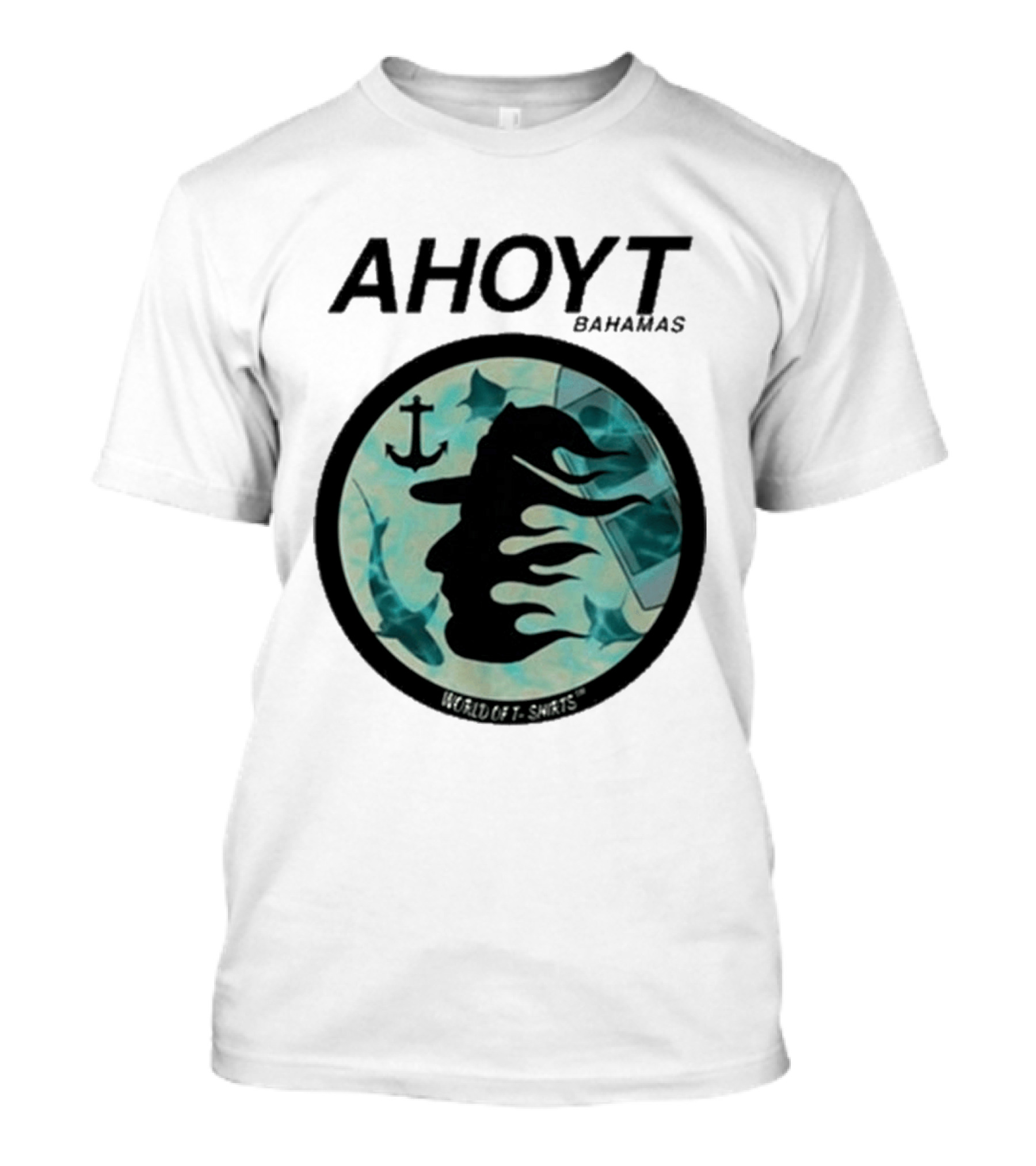 AHOYT Bahamas World Of S Anchor T-Shirt