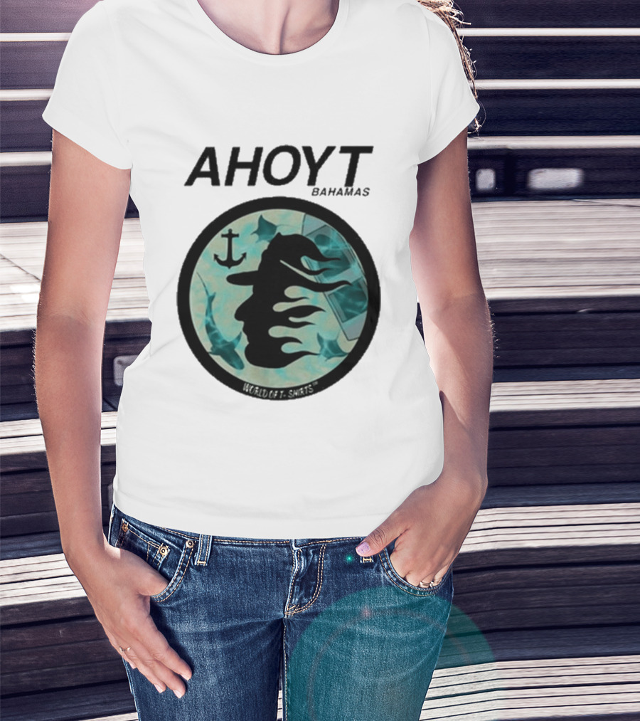 AHOYT Bahamas World Of S Anchor T-Shirt
