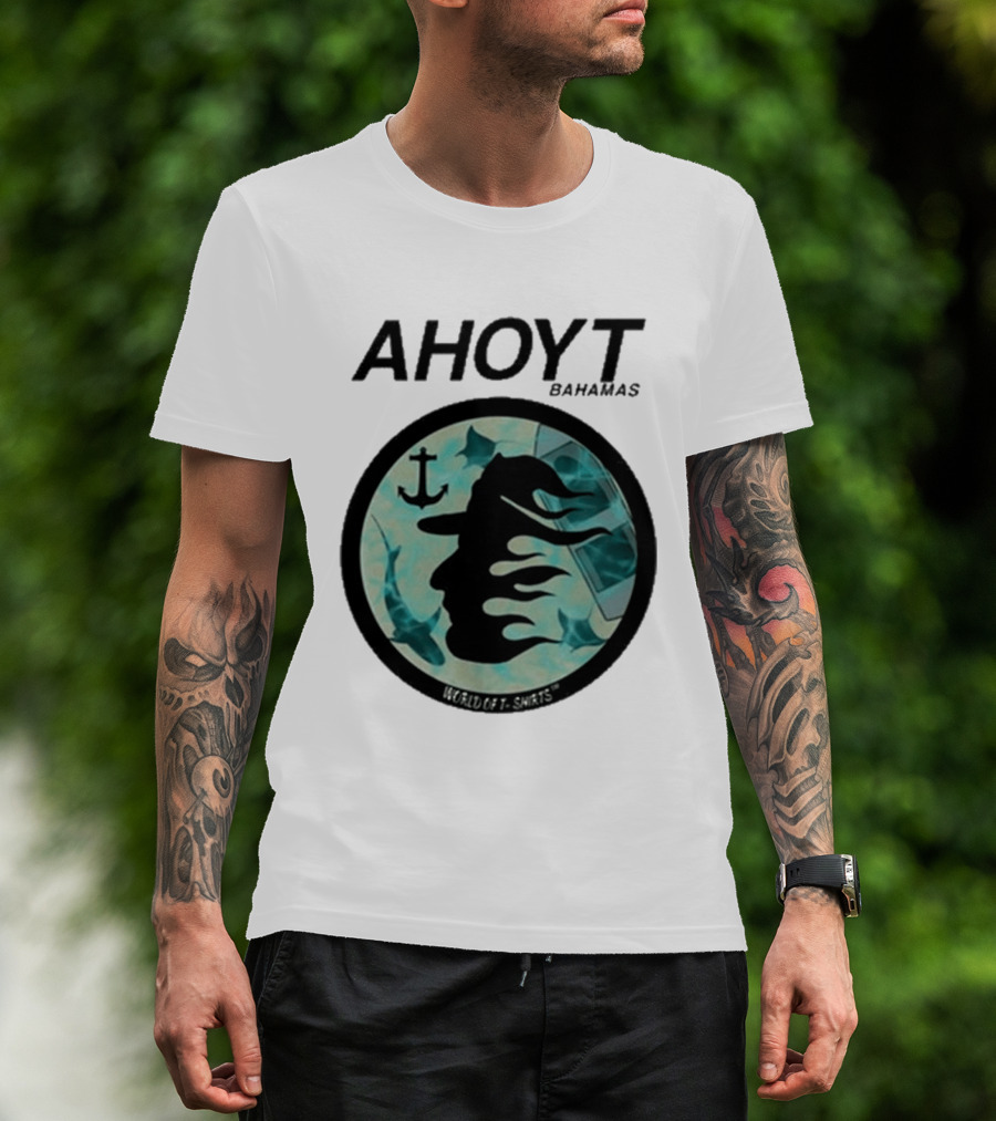 AHOYT Bahamas World Of S Anchor T-Shirt