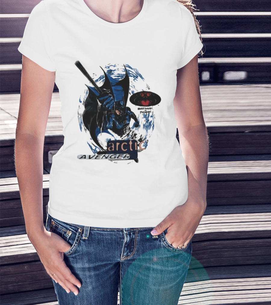 Batman Arctic Avenger Adventure With Robin T-Shirt