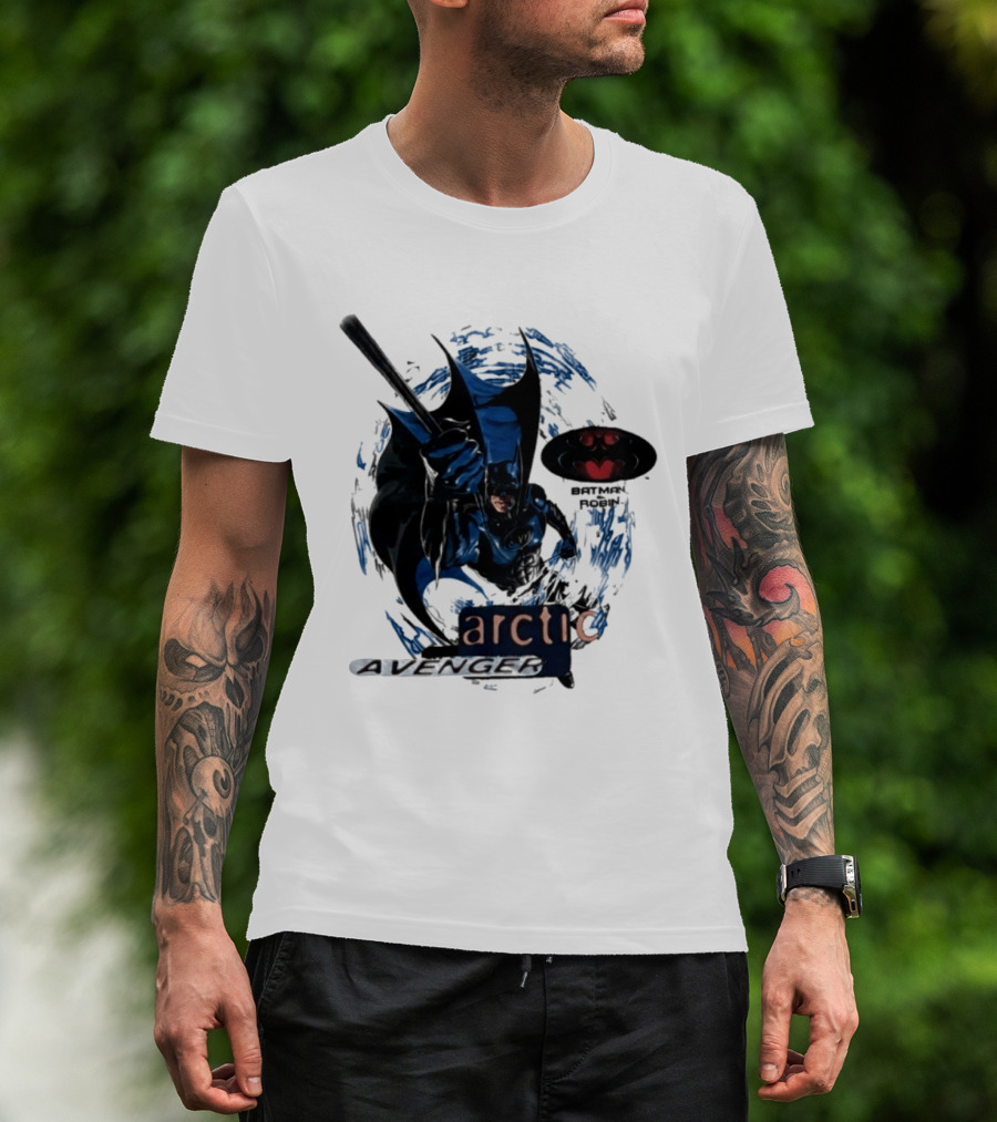 Batman Arctic Avenger Adventure With Robin T-Shirt