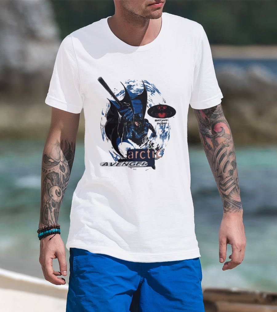 Batman Arctic Avenger Adventure With Robin T-Shirt