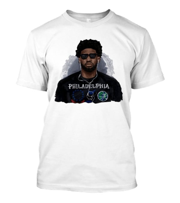Philadelphia Joel Embiid LeBron James Meme Recreation T-Shirt