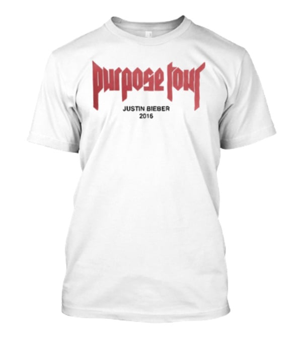 Purpose Tour Justin Bieber 2016 T-Shirt