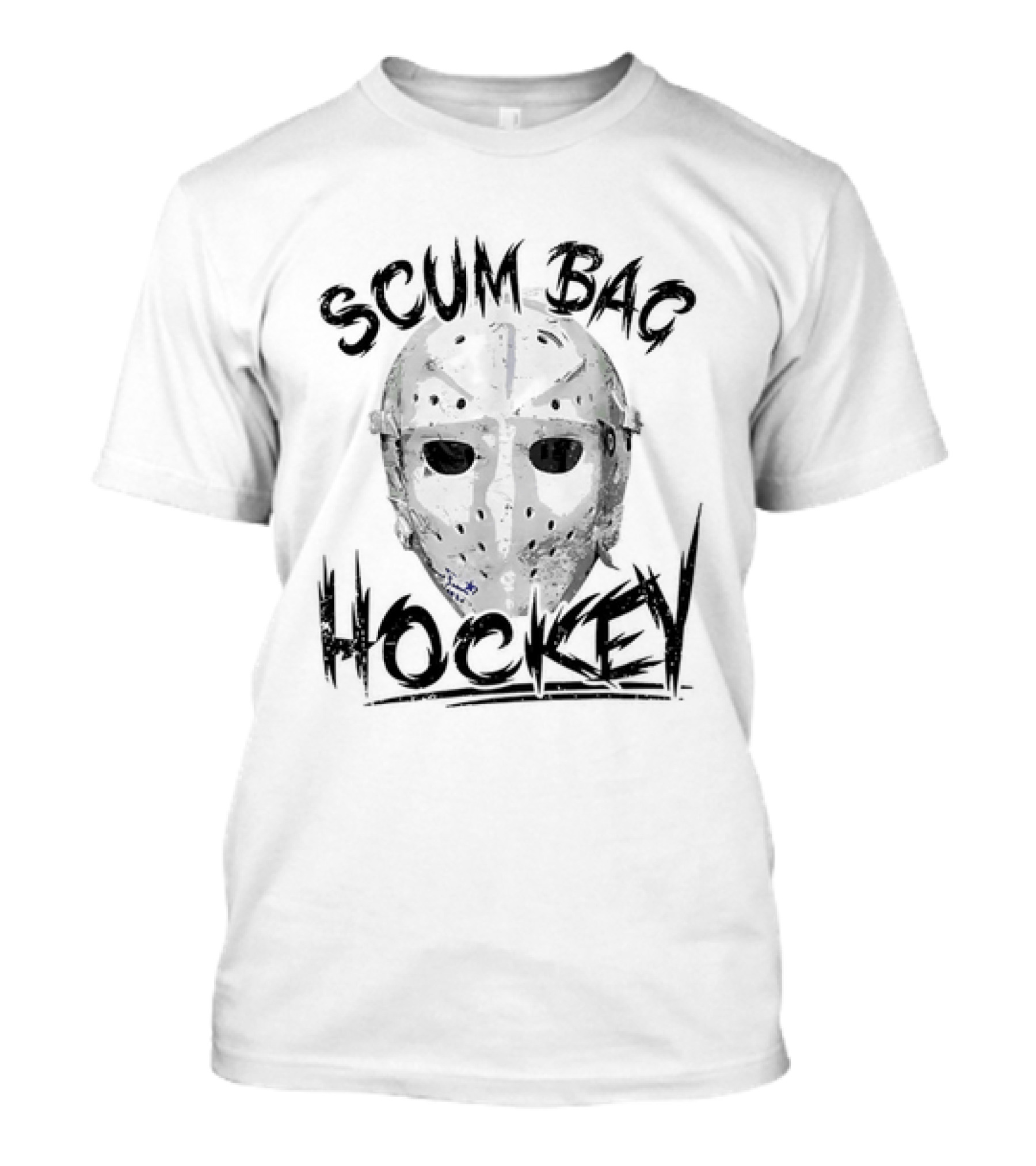 Philadelphia Flyers Scum Bag Hockey Mask Identity T-Shirt