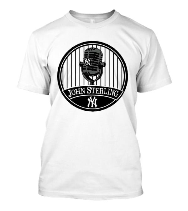 John Sterling Microphone New York Yankees Remembrance T-Shirt