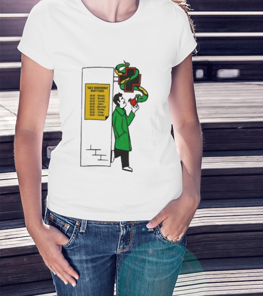 Taco Hemingway Tour 2026 Snake Grafik Wegowa Szef Smoove Baron Friday T-Shirt