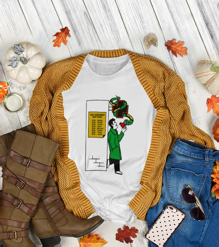 Taco Hemingway Tour 2026 Snake Grafik Wegowa Szef Smoove Baron Friday T-Shirt