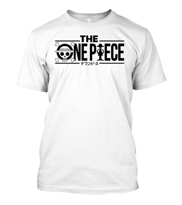 The One Piece 2027 WIT Studio Remake Luffy Skull Icon Japanese T-Shirt