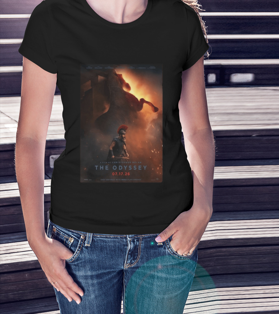 The Odyssey July 17 2026 A Film By Christopher Nolan IMAX Epic T-Shirt