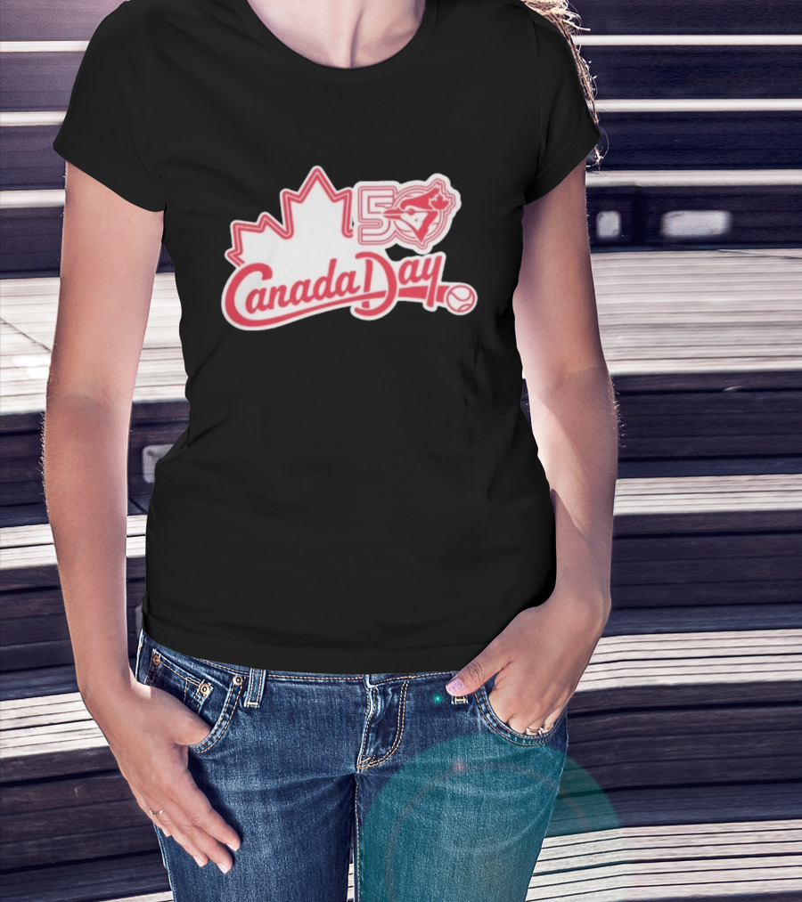 Toronto Blue Jays 50th Anniversary Canada Day 2026 Celebration T-Shirt