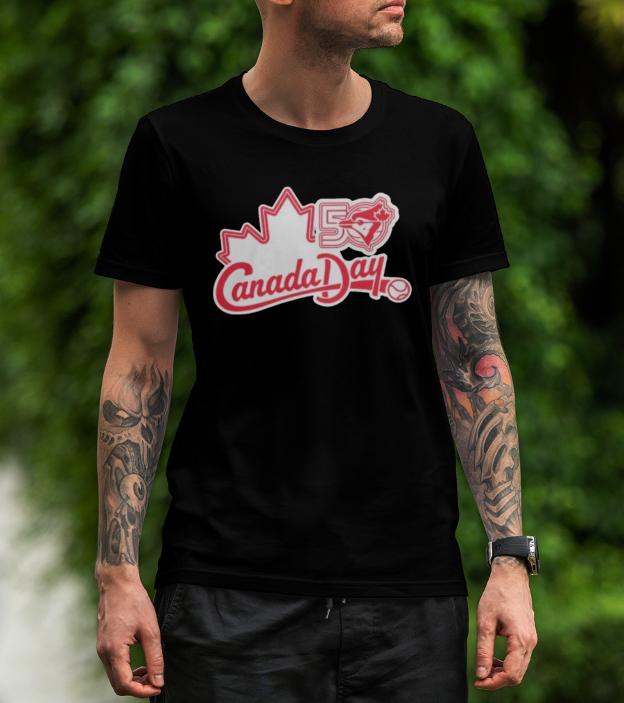 Toronto Blue Jays 50th Anniversary Canada Day 2026 Celebration T-Shirt