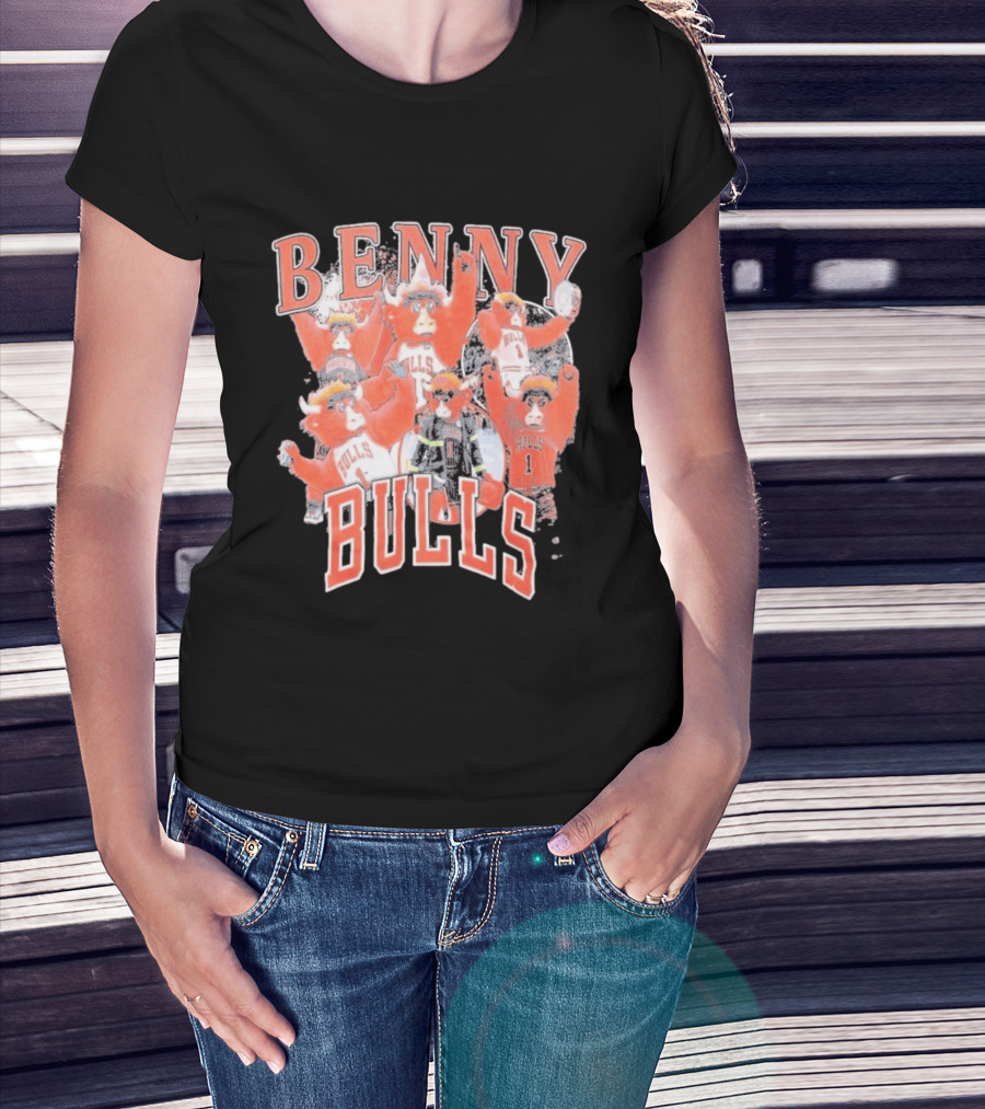 Benny Chicago Bulls Stadium Essentials Youth Crossroads Bulls T-Shirt